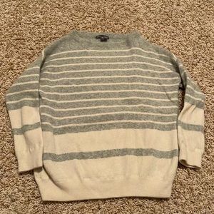 Vince Cashmere Striped Sweater